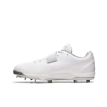 Asics Goldstage Cushioning, Wear Resistant Low Top Training Shoes Men's White