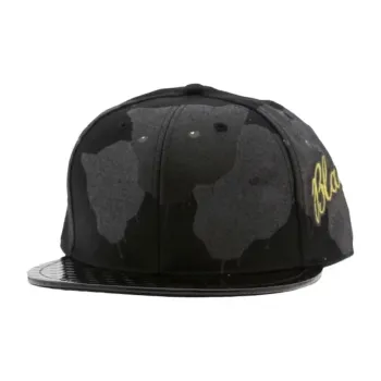 JORDAN 15 Black Panther Patent Fitted Cap