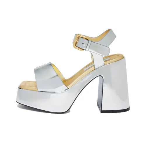 Stella McCartney X Sorayama Skyla Mirrored Platform Sandals