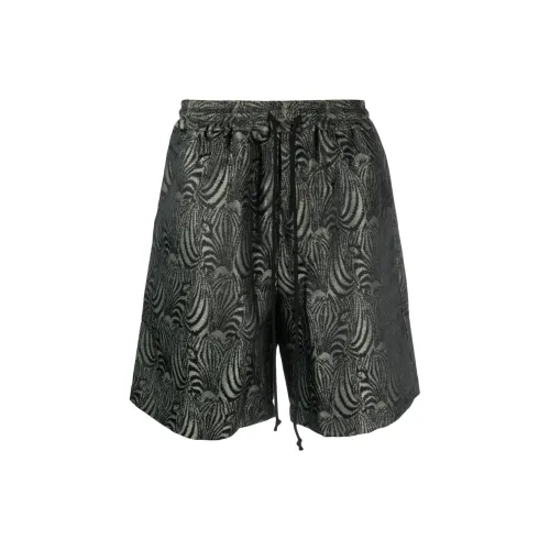 SONG FOR THE MUTE Casual Shorts Men Green