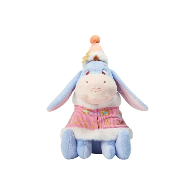 Disney Eeyore 2023 Winter Winnie The Pooh Dolls Plush Doll 23cm Height-0