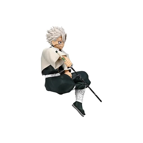 FURYU Demon Slayer  Kimetsu No Yaiba Character Wind Column Sanemi Shinazugawa Compressed Noodles Bonus Gifts 13cm-4