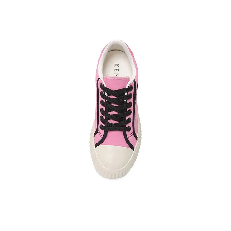DUMPTY x KENTTI Low-Top Skateboard Shoes Women's Pink-2