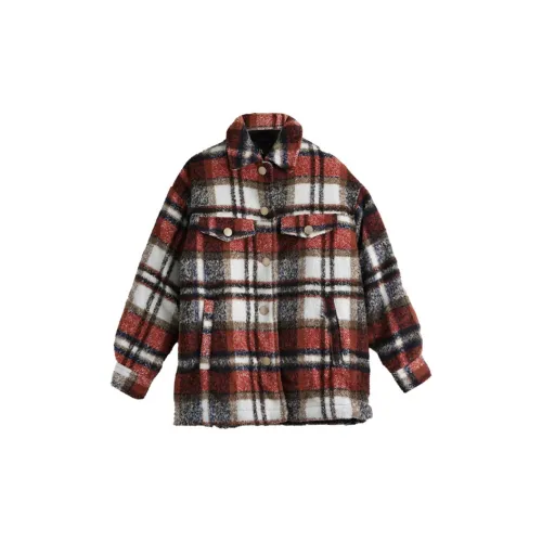 ZARA Jackets Women's Deep Red