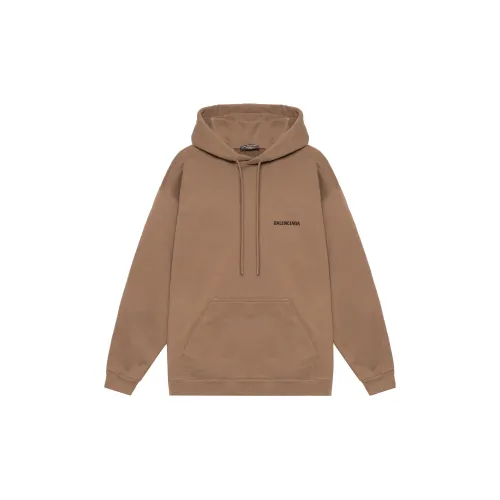 Balenciaga Back Logo Regular Fit Hoodie 