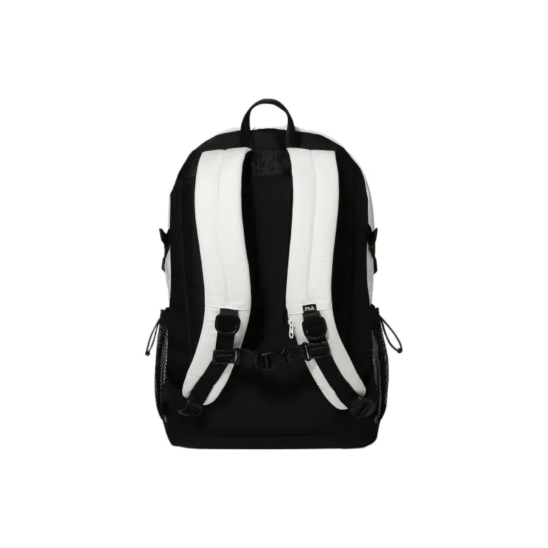 FILA Nylon Backpack Unisex Gray White-3