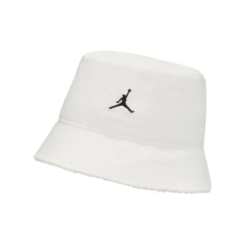 Nike Cotton Nylon Elastane Bucket Hats Unisex White-0