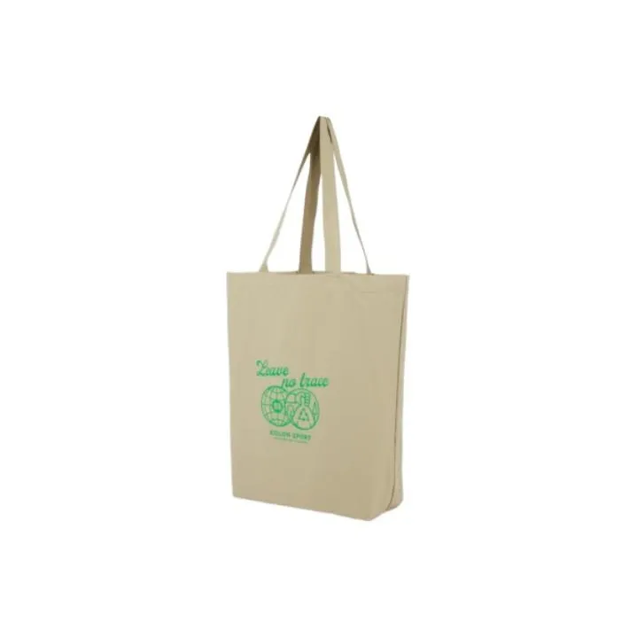 KOLON SPORT Cotton Tote Bag, Shopping Bag, Handbag, Shoulder Bag Regular Unisex Green-1