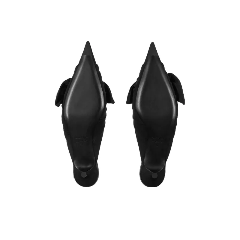 Balenciaga Bow-Embellished Mules Women's-6