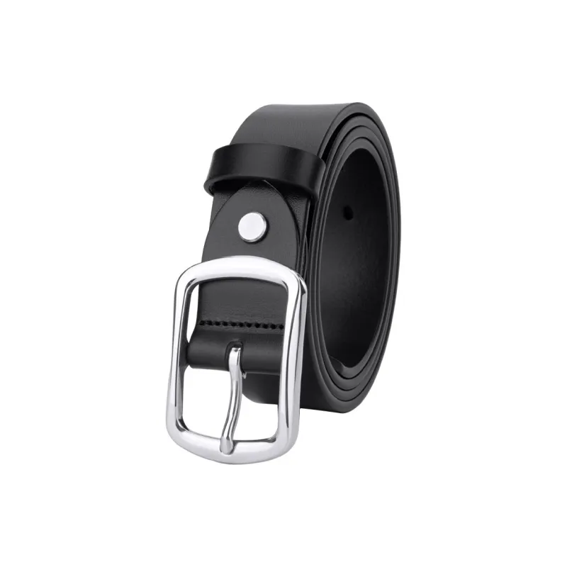 Cows Reign Single Layer Top Grain Cow Leather Leather Belts Men's Width 3.4cm-2