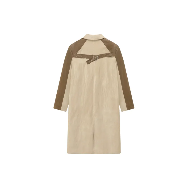 CHUU Trench Coats Women's Khaki-1