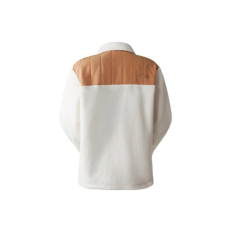 THE NORTH FACE CRAGMONT Velvet-feel Coat Women's White-1
