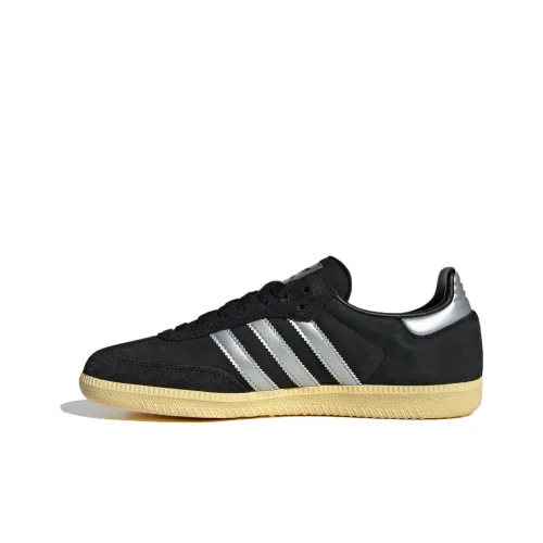 Adidas Samba OG Black Matte Silver Women's