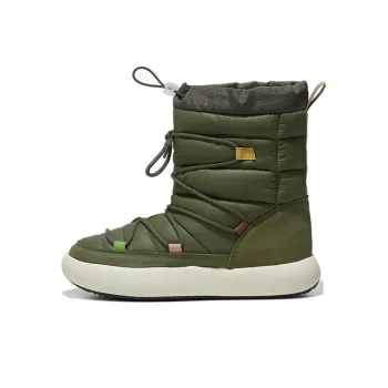 Norman Walsh Anti Slip Wear Resistant High Top Snow Boots Unisex Olive Green