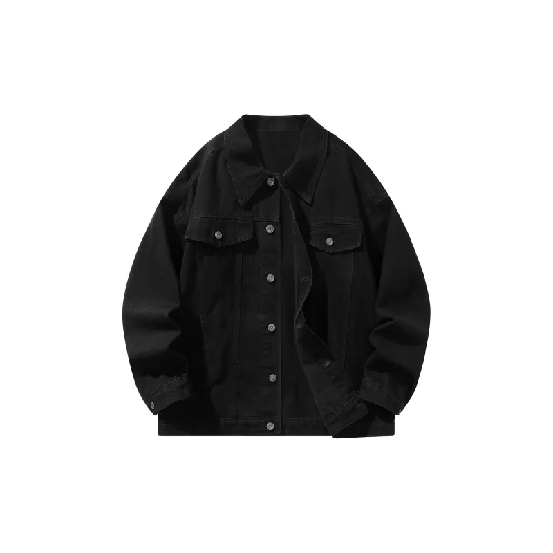 BLACK CLOVER Grim Reaper Motifs Unisex Denim Jacket-5