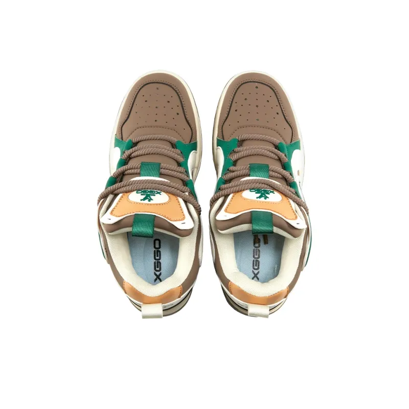 XIANGGUAN XGGO Whirlwind No.1 Collection Puffy Shoes Wear-Resistant Slip-Resistant Low-Top Skateboard Shoes Unisex-32