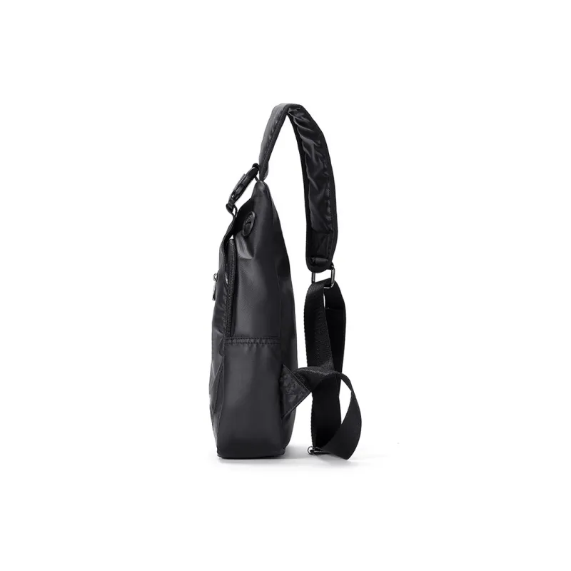 Playboy Fabric Crossbody Bag, Sling Bag Men's Black-4