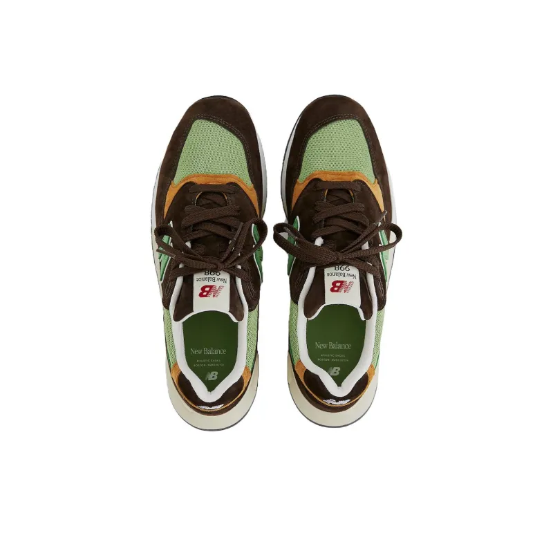 New Balance 998 MiUSA Teddy Santis Brown Green-2