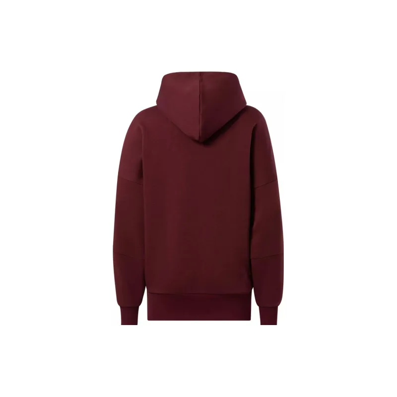 Reebok LUX HOODIE Sweatshirt Women's Red-1