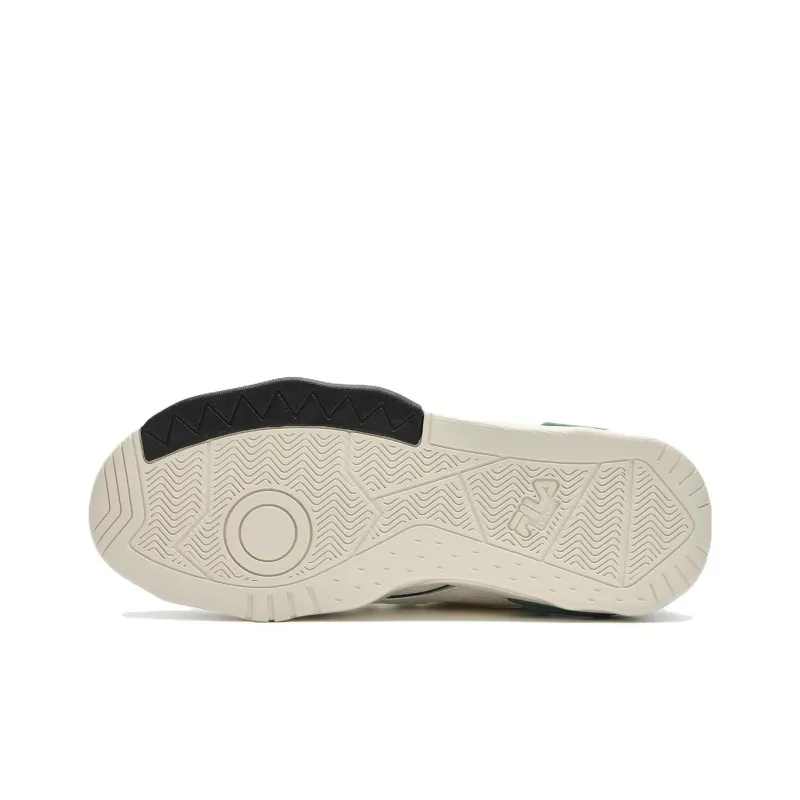 FILA FUSION KICK DX XMAS Cushioning Wear Resistant Low Top Skateboard Shoes Men's White Green Black-4