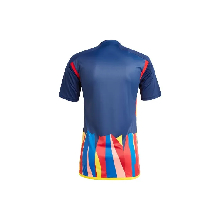 Adidas Olympique Lyonnais 23/24 Third Jersey Soccer Jersey Men's Dark Blue-1
