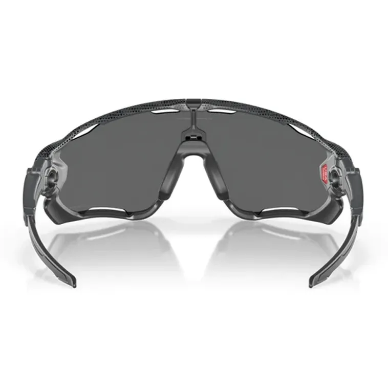 Oakley TR/Memory Plastic Irregular Shape Sunglasses Unisex Black-4