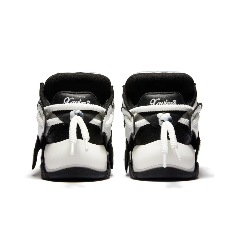 Xavier3 Skateboard Shoes Unisex Black White-6