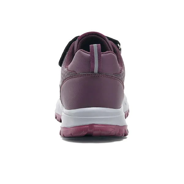 Binary Low Top Casual Shoes Women's Burgundy-3