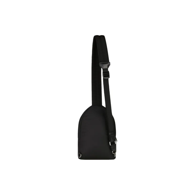Givenchy Nylon Shoulder Bag, Crossbody Bag Trumpets Men's Black-2