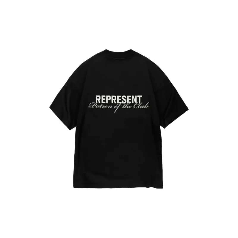 REPRESENT Patron Of The Club Cotton T shirt-1