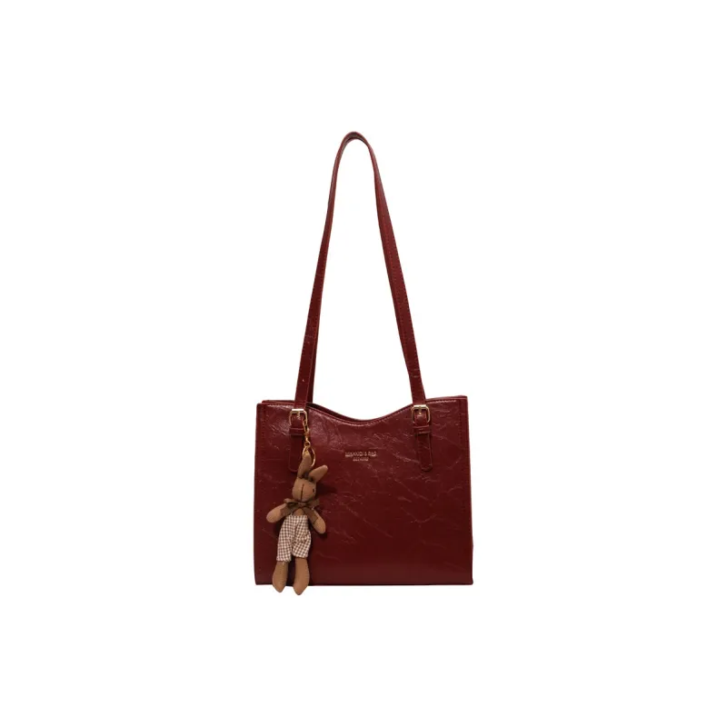 Boniu PU Wedding Bride Bag, Tote Bag, Shopping Bag, Shoulder Bag Women's Coffee/Red/Ecru/Black-2