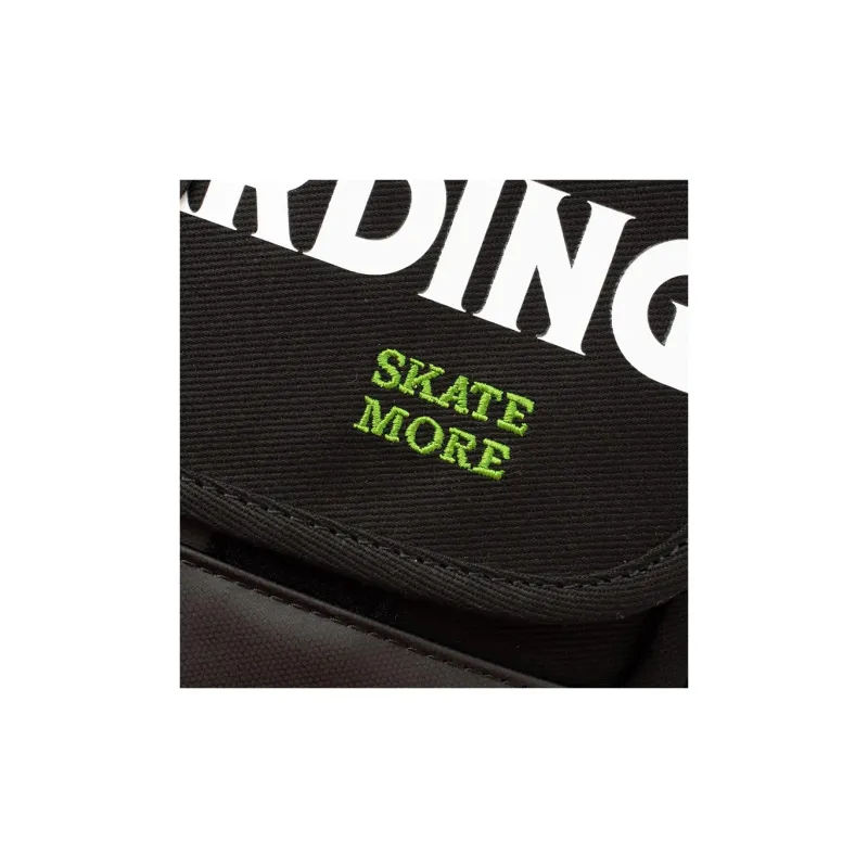 LiNing Skateboard Cotton Messenger Bag Shoulder Bag Crossbody Bag Regular Unisex Black-4