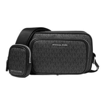 MICHAEL KORS Hudson Logo Camera Bag With Pouch