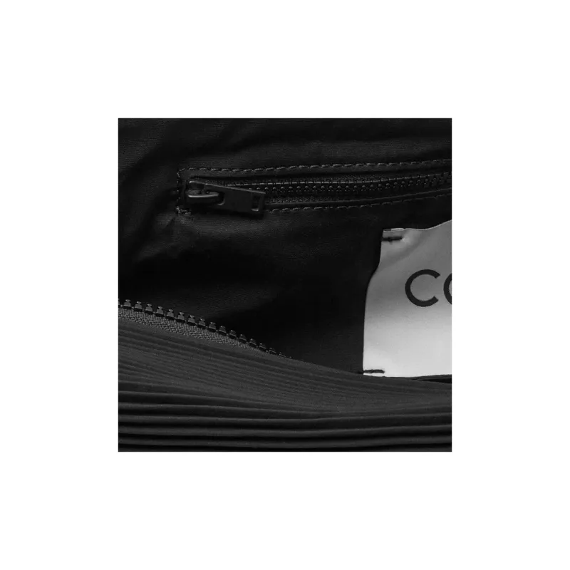COS Polyester Crescent Bag, Shoulder Bag, Crossbody Bag Women's Black-4