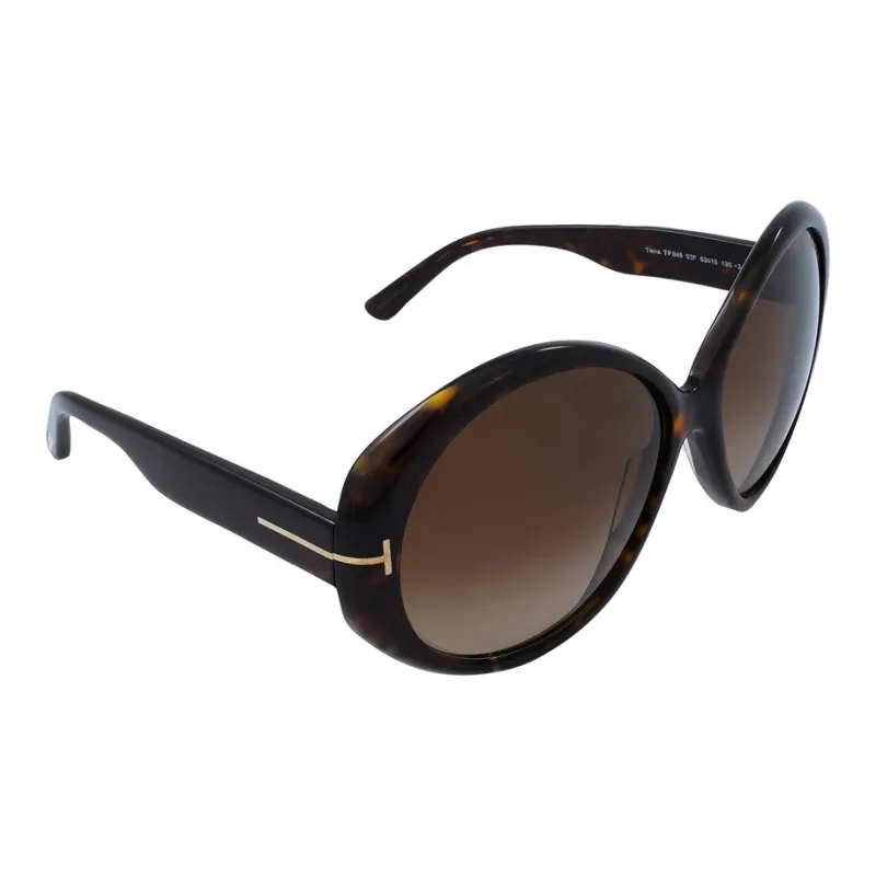 TOM FORD Camryn Round frame Sunglasses-1