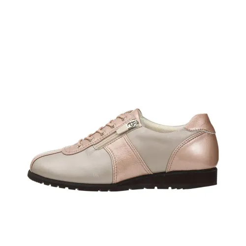 Asics Pedala Durable Breathable Low-Top Casual Shoes Women's Pink Gray
