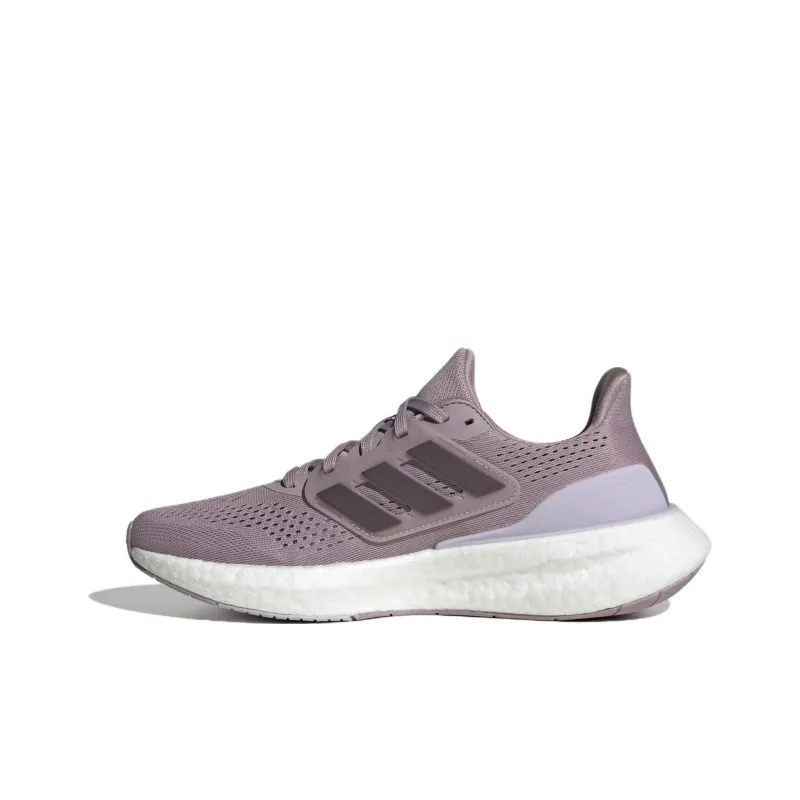 Adidas Pureboost 23 Preloved Fig Aurora Met. Silver Dawn Women's-0