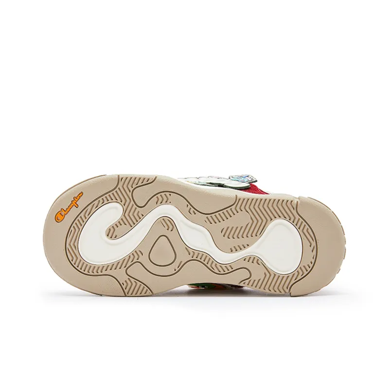 Champion Skateboard Shoes Women's Low Top New Year Red/Milk White-4