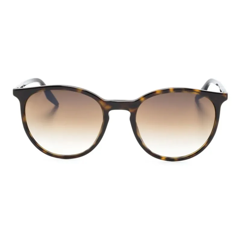 RayBan Tortoiseshell effect Round frame Sunglasses-1