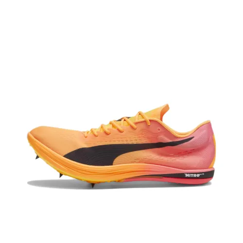 PUMA Running Shoes Men Low-Top Orange/Black