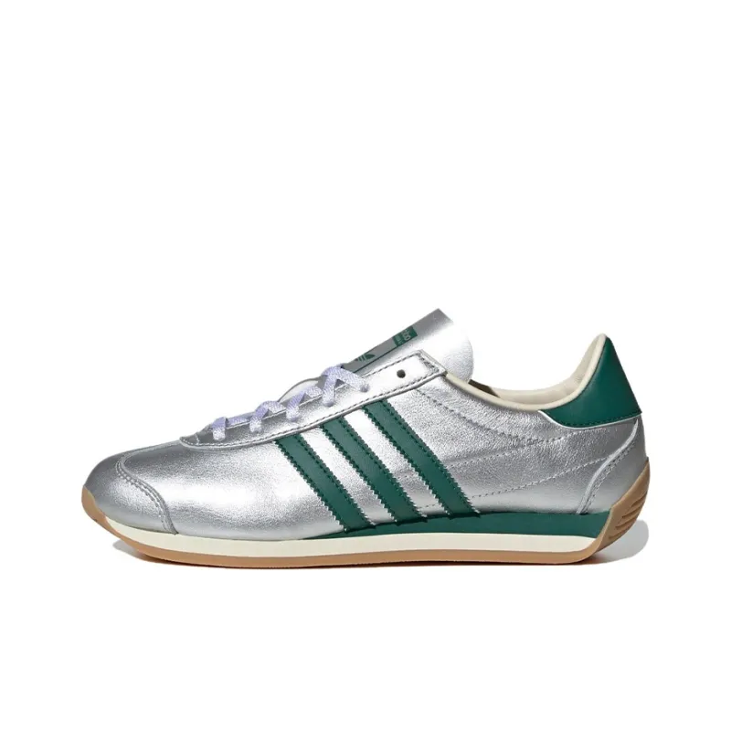 Adidas Country Og Silver Metallic Collegiate Green Women's-0