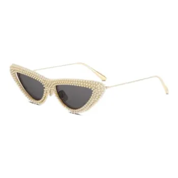 DIOR Butterfly Sunglasses Women's Gold