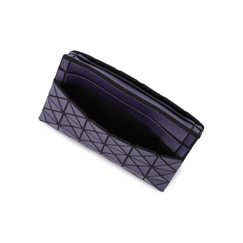 ISSEY MIYAKE KuroOyster Polyurethane Wallets Card Holders Unisex Purple-2
