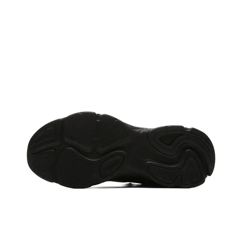 PEAK Thermal Slip Resistant Low Top Chunky Sneakers Women's All Black-5