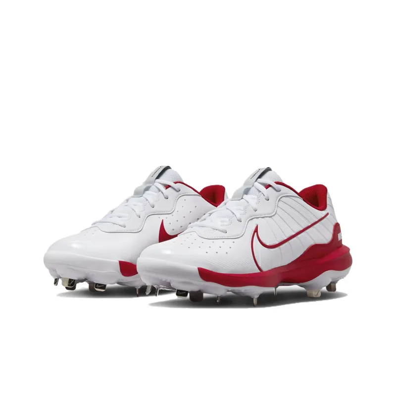 Nike Alpha Huarache Varsity 4 Low 'White University Red'-2