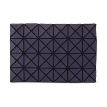 ISSEY MIYAKE KuroOyster Polyurethane Wallets Card Holders Unisex Purple