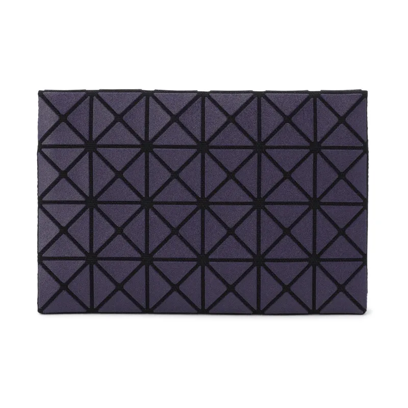 ISSEY MIYAKE KuroOyster Polyurethane Wallets Card Holders Unisex Purple-0