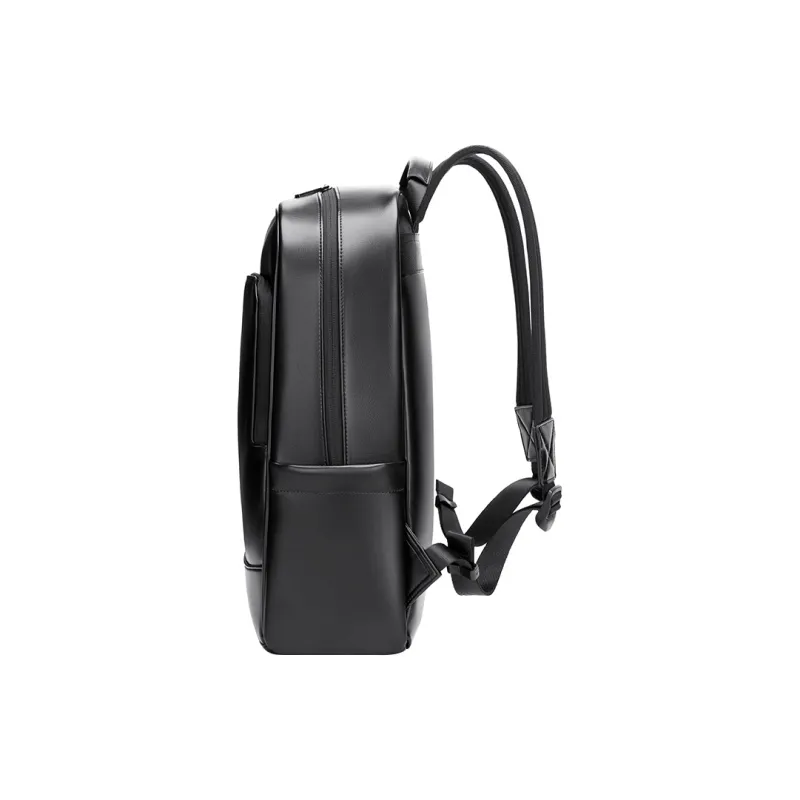 POLO Artificial Leather Backpack Extra Large Men's Black-3