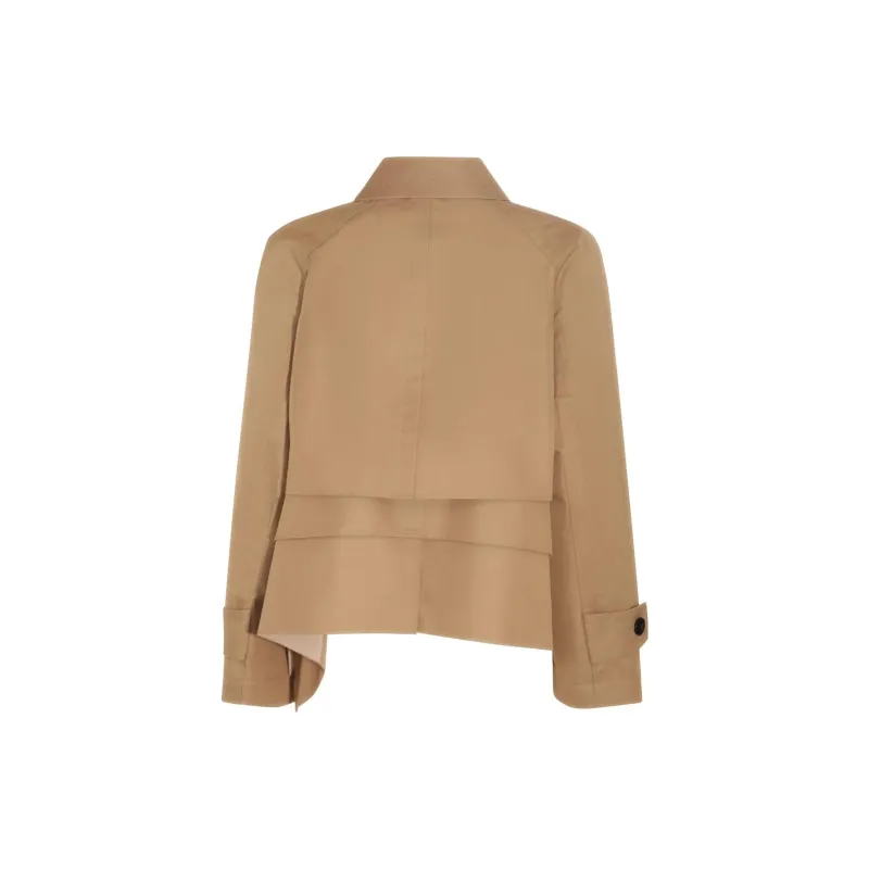 Sacai Layered Cropped Jacket-1