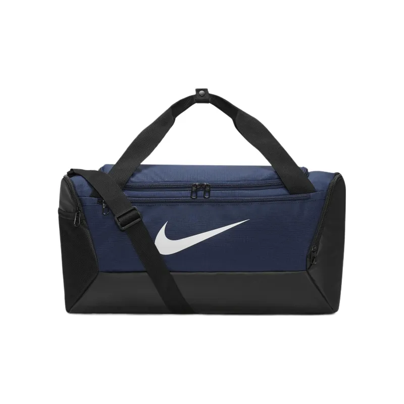 Nike Polyester Training Luggage Bag Gym Bag Trumpets Unisex Midnight Marine Blue & Black & White-0
